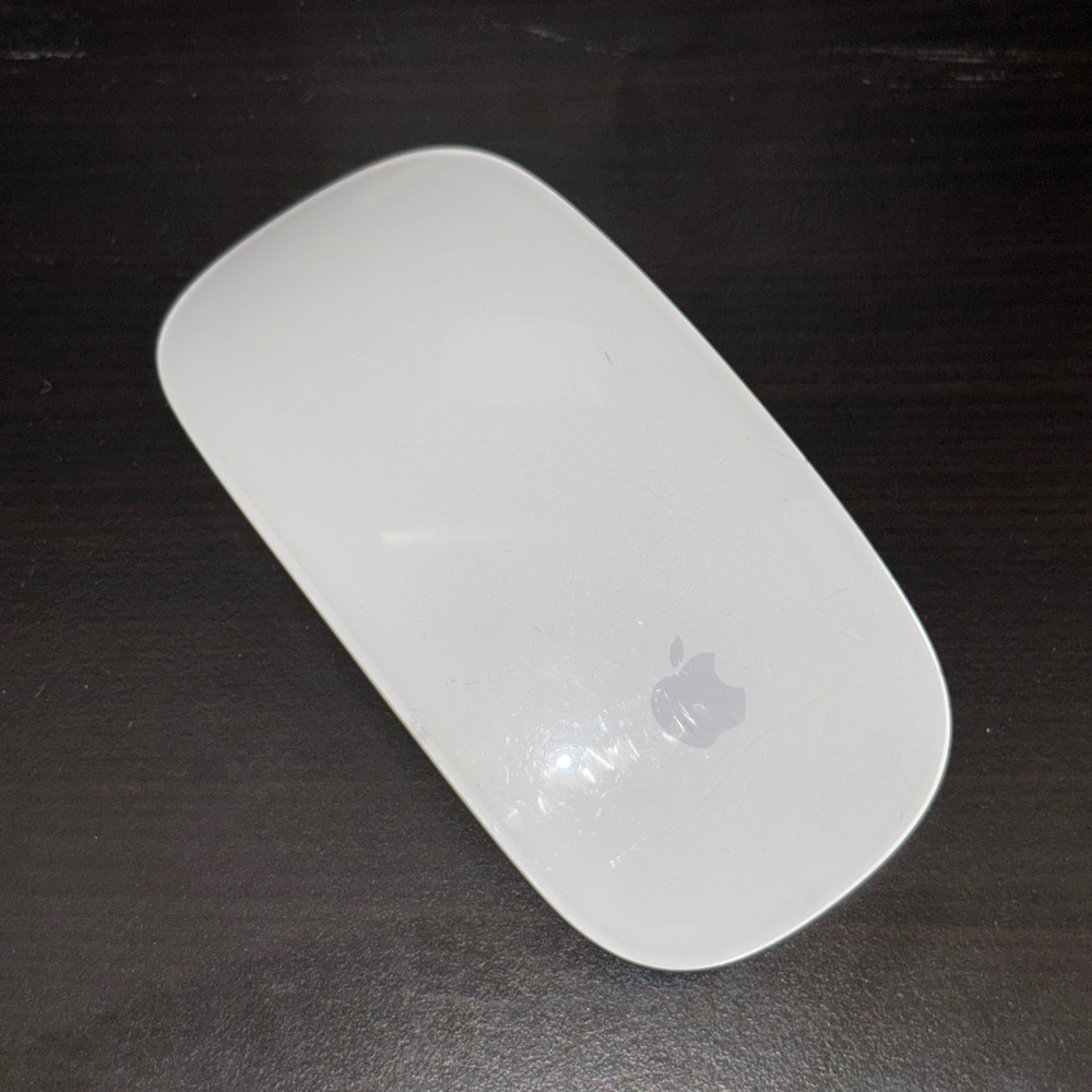 Apple Magic Mouse 1st Gen Wireless Bluetooth A1296 Silver White MB829LL/A